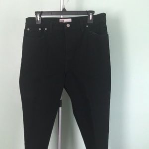 Faded Glory black denim jeans Size 12